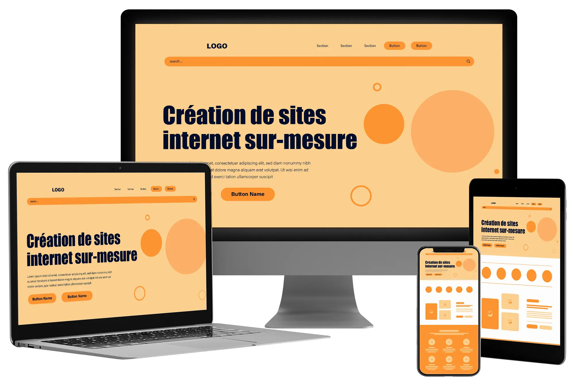 Création de sites internet sur-mesure